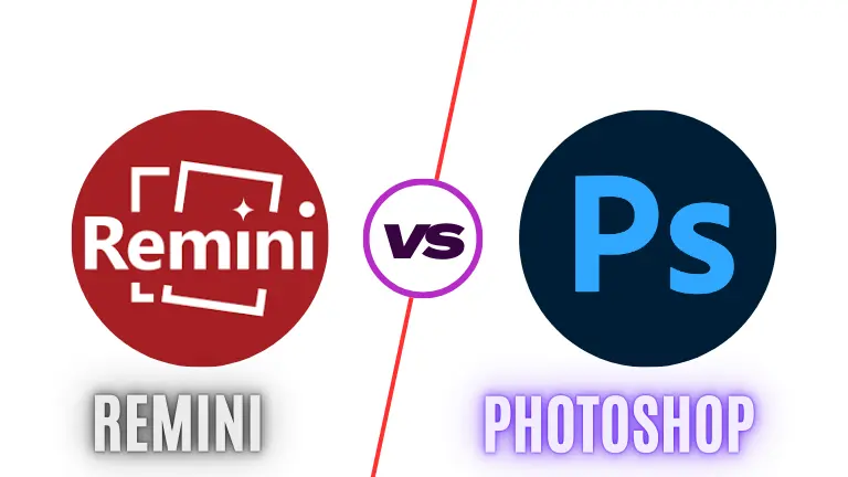 Remini vs Photoshop
